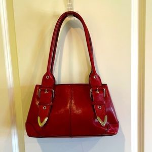 Wilsons Leather Red Handbag